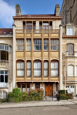 Hôtel van Eetvelde façade / gevel